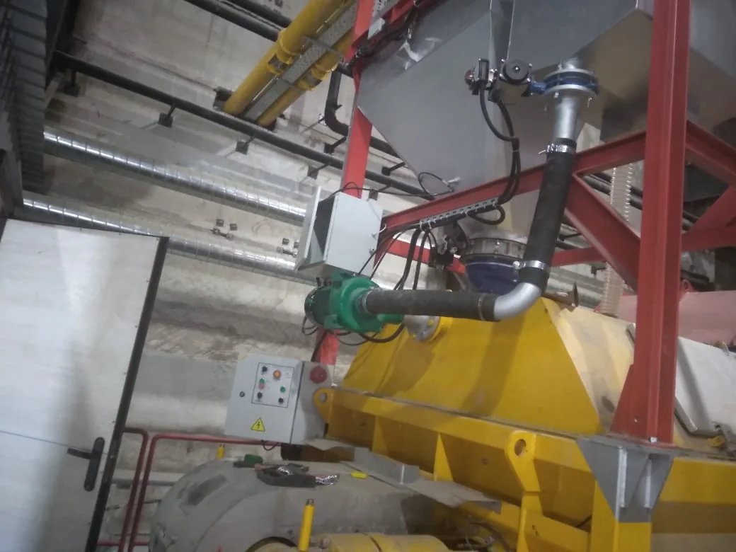 Сборка силоса БСУ-2