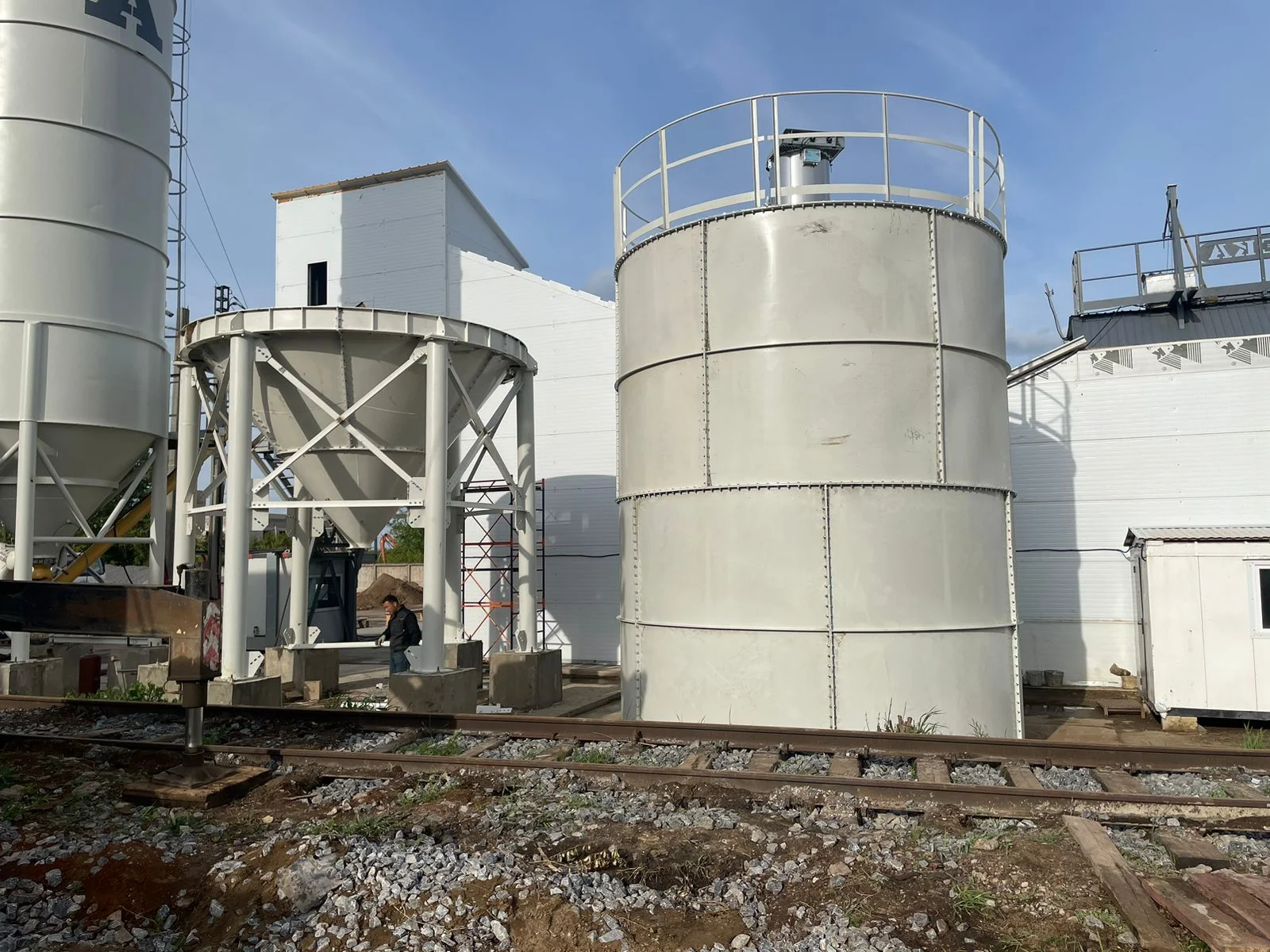 Сборка силоса