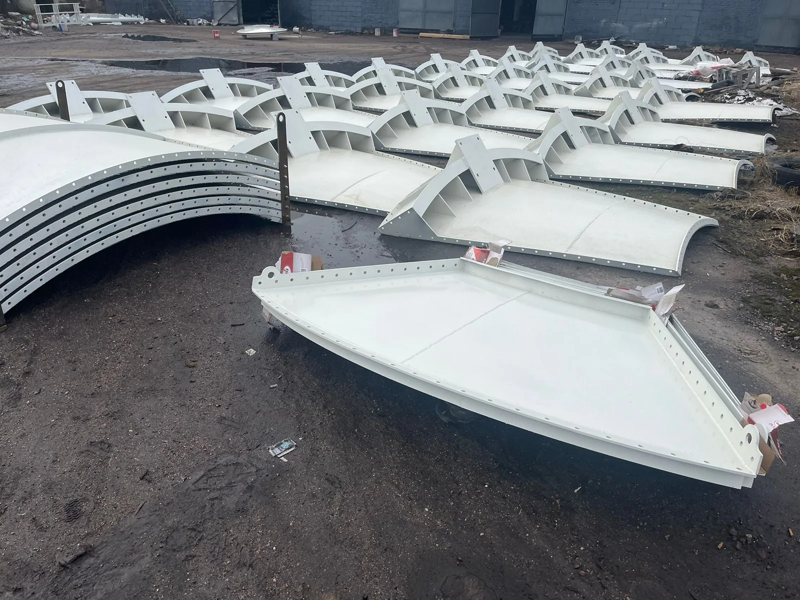 Сборка силоса