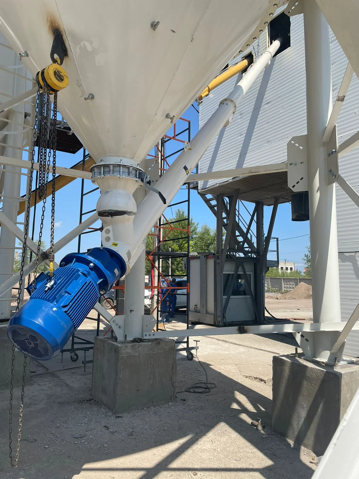 Сборка силоса