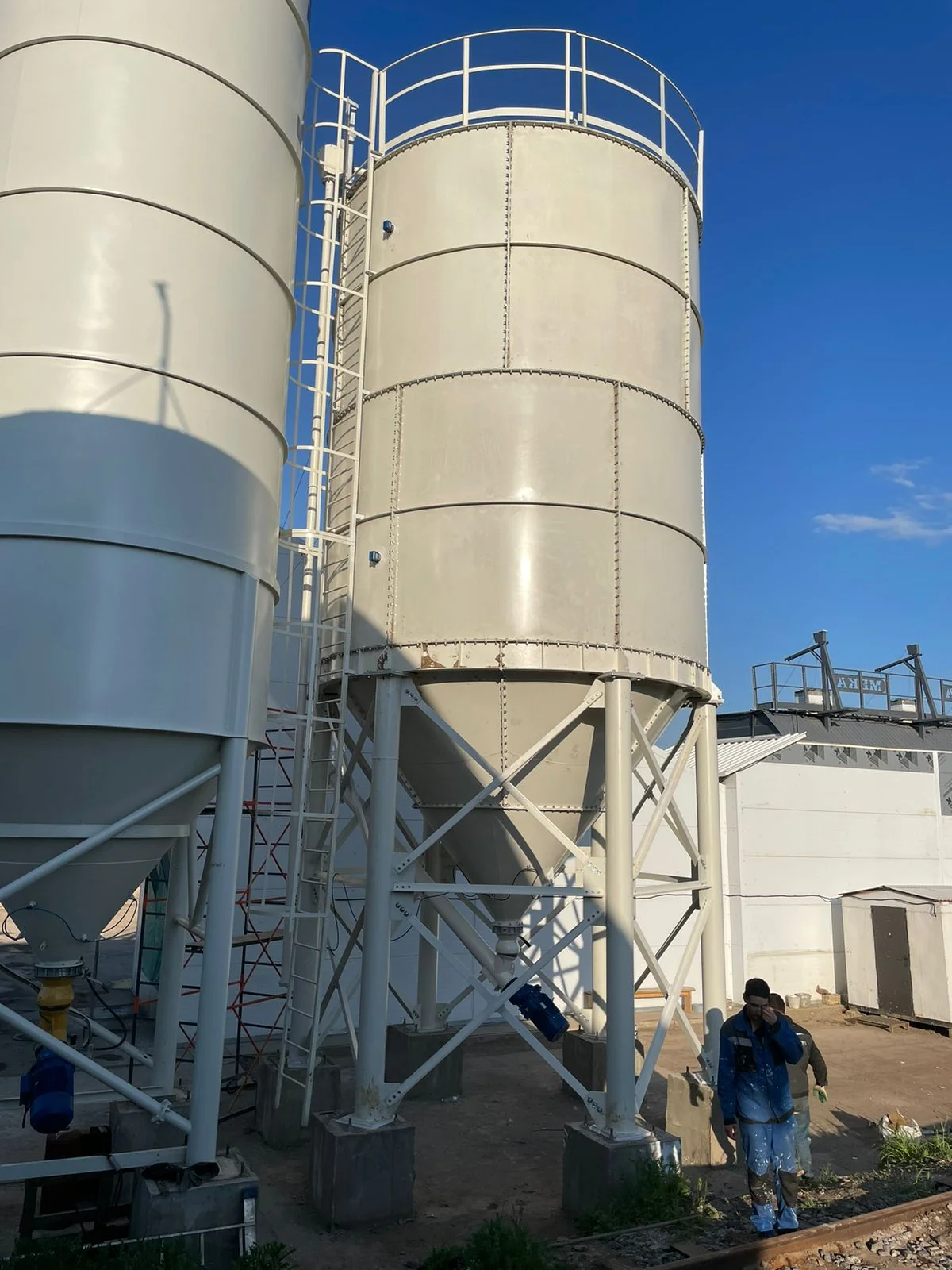 Сборка силоса