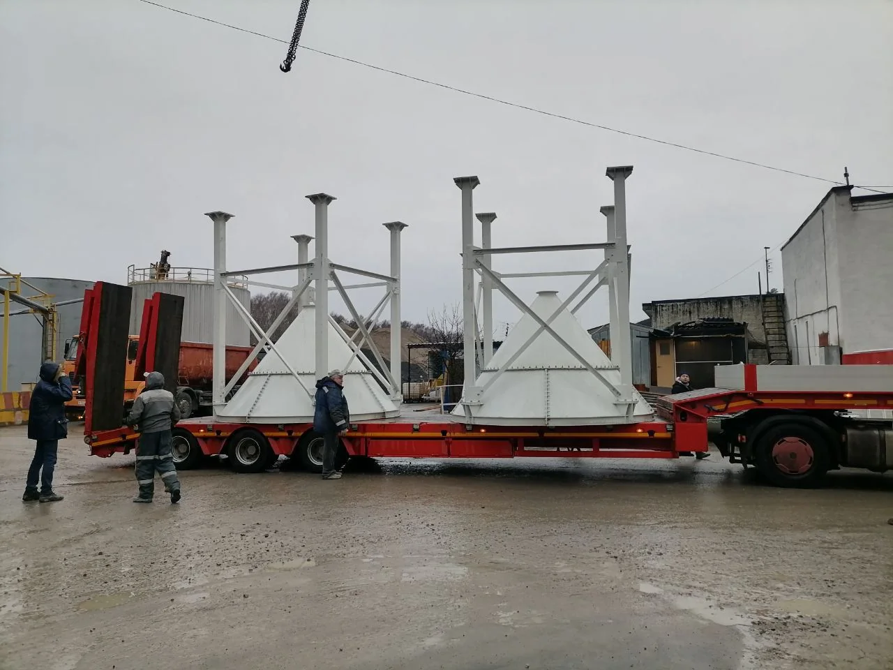 Сборка силоса